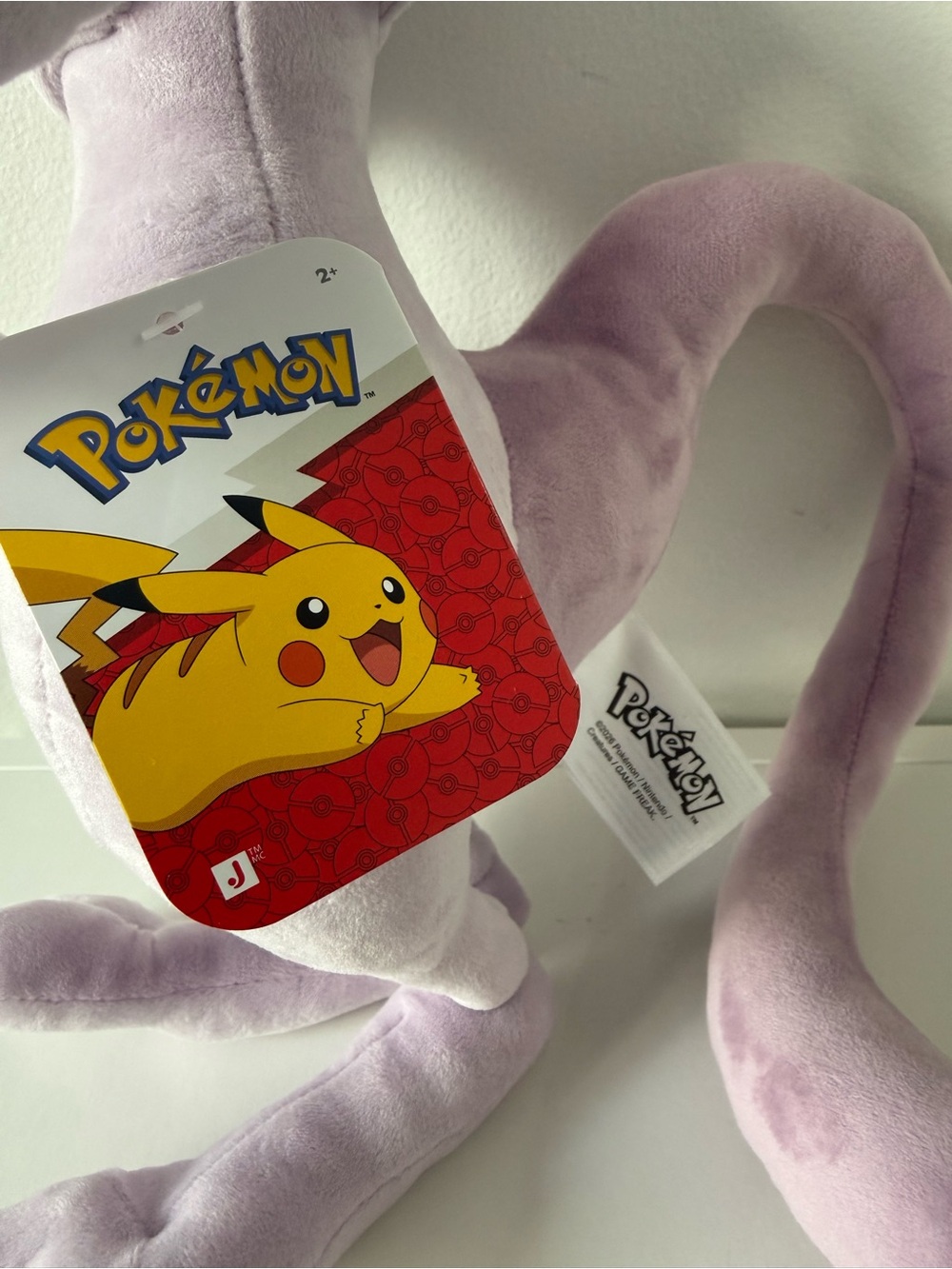 Pokemon Purple Mewtwo Plush Stuffed Toy - Picture 4 of 5
